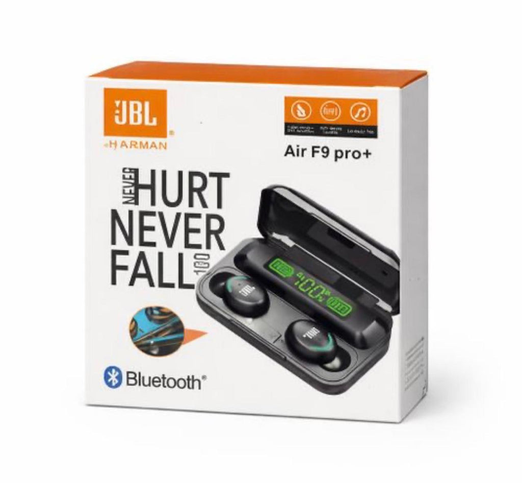 JBL Wireless Bluetooth Earphones with LED Power Display Charging Case